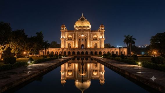 Da Delhi: Tour privato all inclusive serale e notturno della città