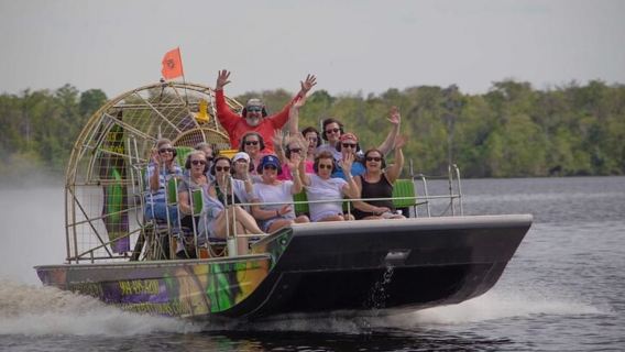 St. Augustine: St. Johns River Airboat Safari with a Guide