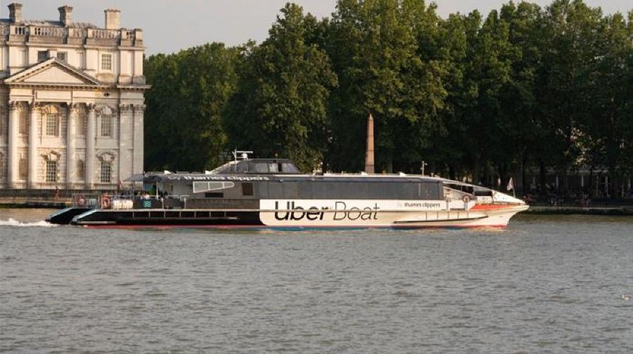 英國倫敦泰晤士河Uber觀光遊船體驗【可選單程/來回/隨上隨下通票】