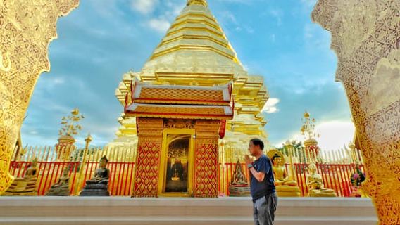 Chiang Mai: Wat Doi Suthep und Wat Phalat Transfer im Van