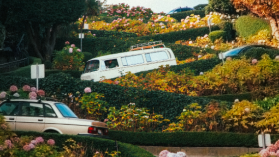 San Francisco: Lawatan Bandar Berkumpulan Kecil dengan Bas VW Klasik