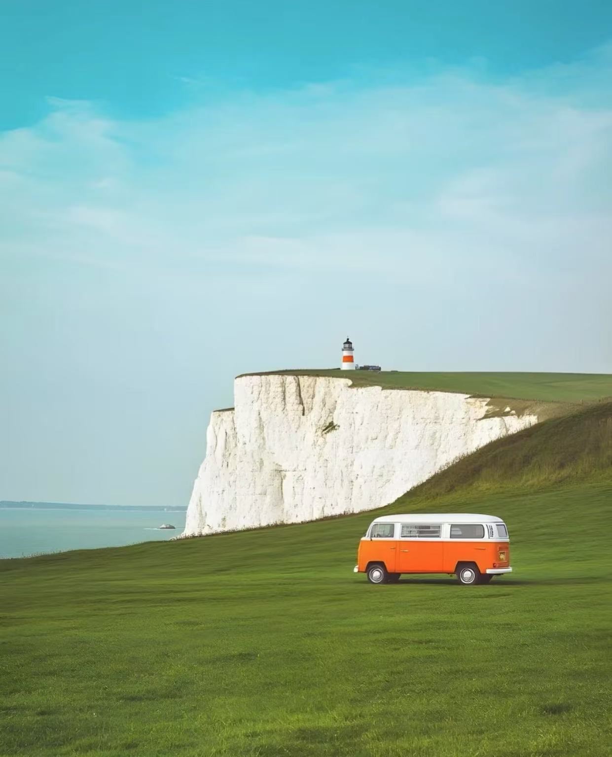 Round-trip from London, UK: Seven Sisters Cliffs + Beachy Head [Top Pick for Nearby Destinations, Customizable Full-Region Private Charter]
