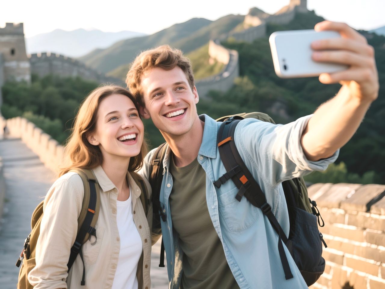 Excursión de un día a la Gran Muralla de Mutianyu, el Palacio de Verano y el Nido de Pájaro [Incluye entrada ◆ Servicio de guía en chino e inglés]