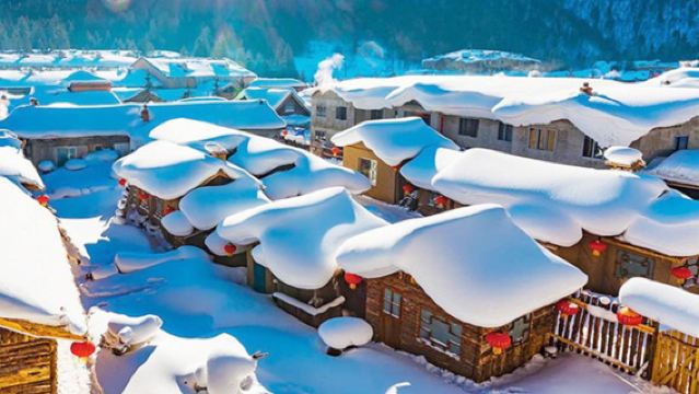 雪鄉一日遊【VIP⑥人·馬拉爬犁·巴士贈午餐+雪滑梯·馴鹿】