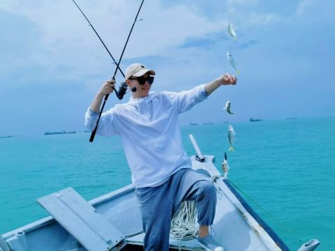 仙本那海釣專業深海沉底電動絞鐵板釣半日包船沙巴旅遊體驗