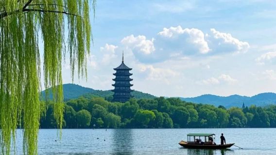 Pick-up service | Hangzhou one-day tour including West Lake Scenic Area, West Lake cruise, Lingyin Temple, and Leifeng Pagoda