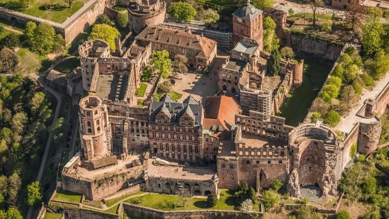 Heidelberg: Sightseeing-Bus und Burgtour