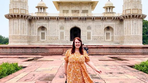 Vanaf Agra: Zonsopgang Taj Mahal, Agra Fort en Baby Taj Privé Rondleiding