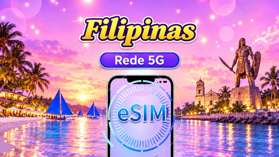Filipinas | eSIM 5G/4G | Pacote diário/Pacote de dados | Cobrança de 24 horas | 1-30 dias | Código QR