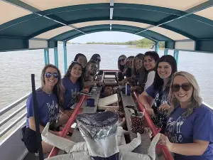 2-Hour Houston Pedal Party Barge with a Licensed Captain