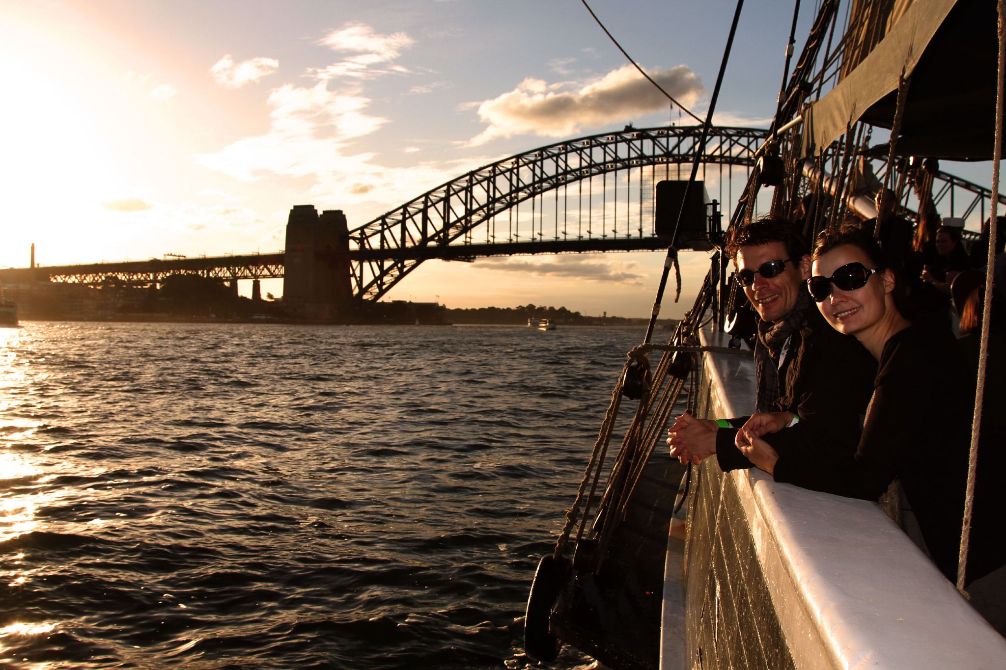 Sydney Harbour Sunset Dinner Cruise on a Vintage Tall Ship