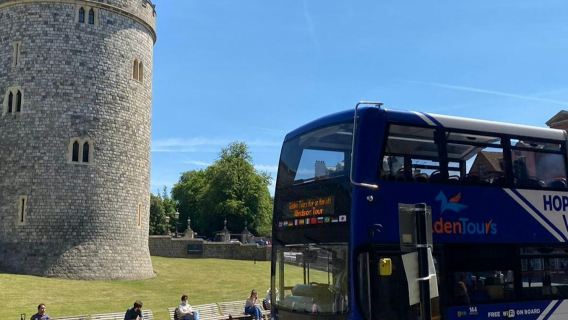 Windsor, Londra: tour in autobus scoperto hop-on hop-off di 24 ore + audioguida