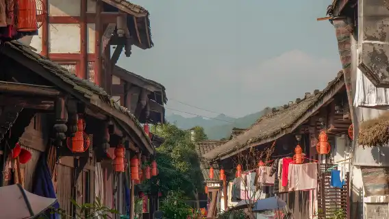 Depart from Chengdu: one-day tour of Sichuan Bamboo Sea + Pingle Ancient Town (Healing Bamboo Sea Train)