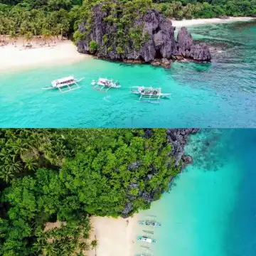 フィリピン・コロン島アイランドホッピングツアーBコース—パス島