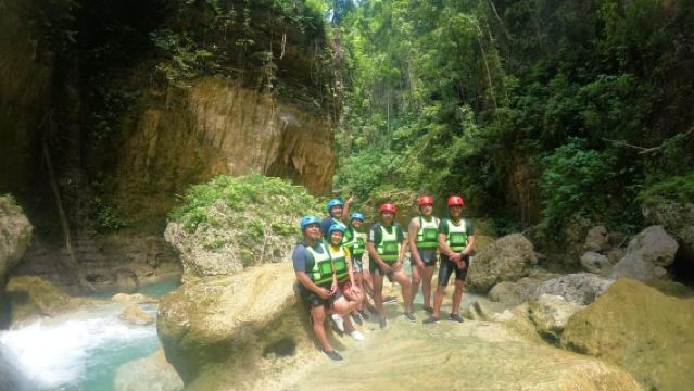 Cebu: Oslob Whale Shark and Canyoneering Group Tour