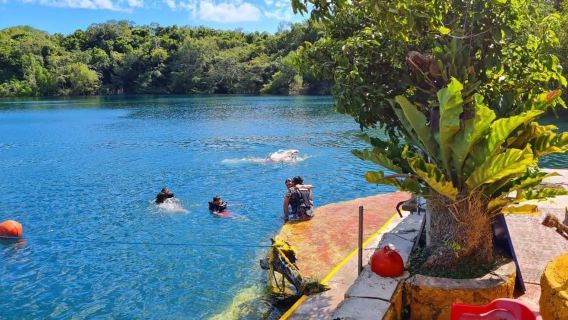 Tulum: esperienza nella laguna di Bacalar! Giro in barca e Cenote Azul