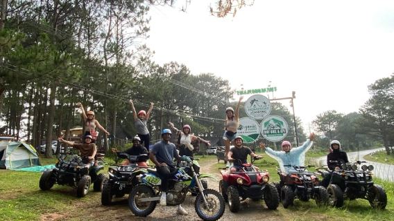 Dalat: Aventura turística en vehículo todoterreno de 1 o 2 horas