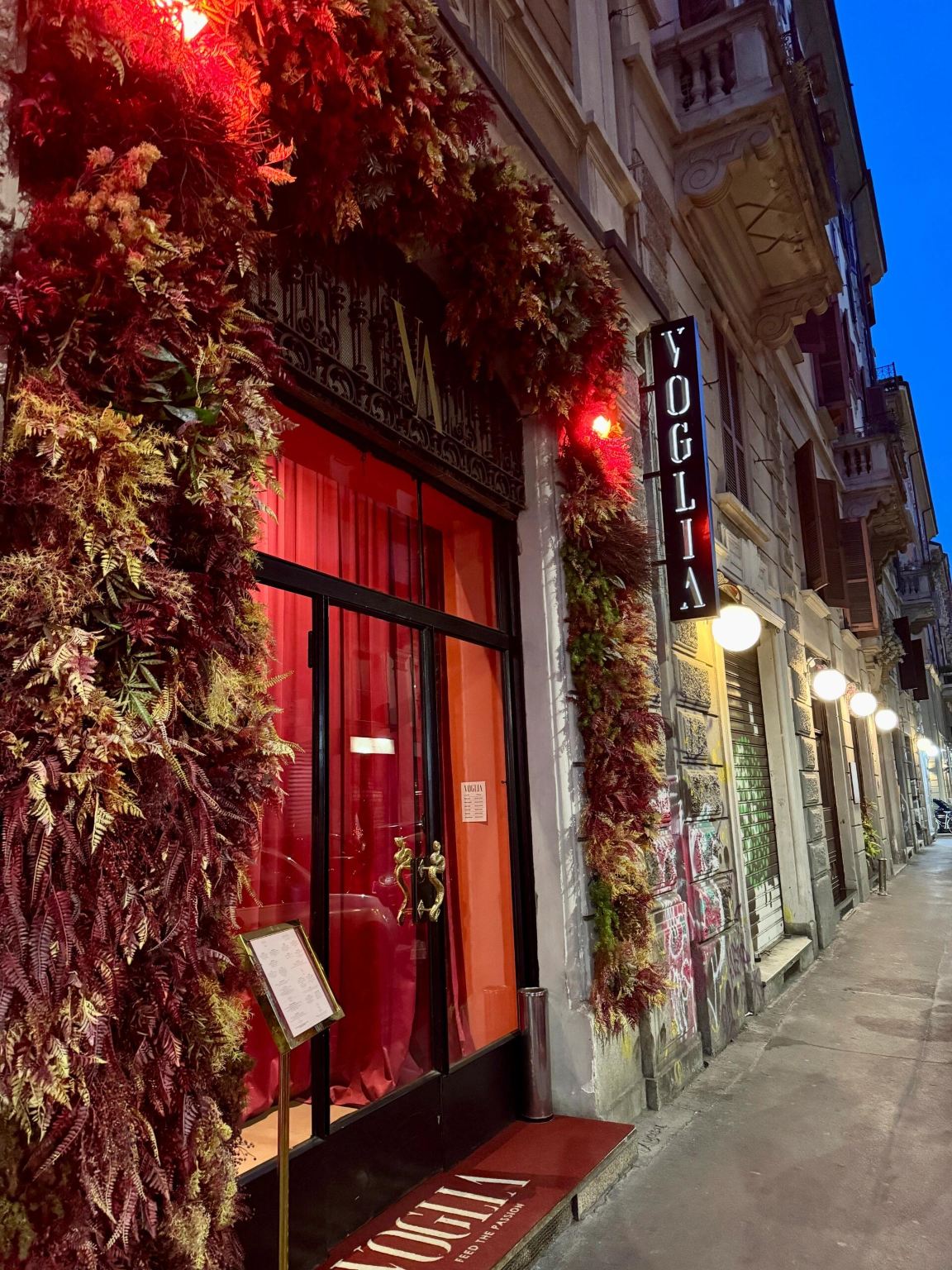 Tischreservierung im trendigen Restaurant Voglia Milano in Mailand, Italien