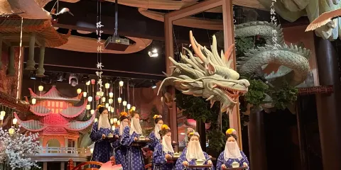 台州敍宴·古代唐朝沉浸式宮宴(傳統樂舞表演+君王般視覺味覺雙重盛宴+可選古代服裝/妝造體驗)