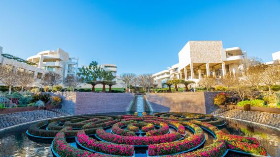 Getty Center + Hollywood Walk of Fame + Beverly Hills + ทัวร์ 1 วัน รถโดยสารร่วม เมืองเก่า