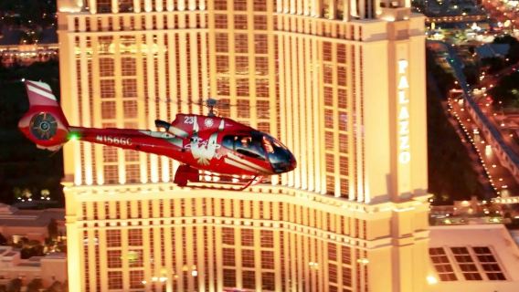 Las Vegas Strip: Helicopter Night Flight Tour