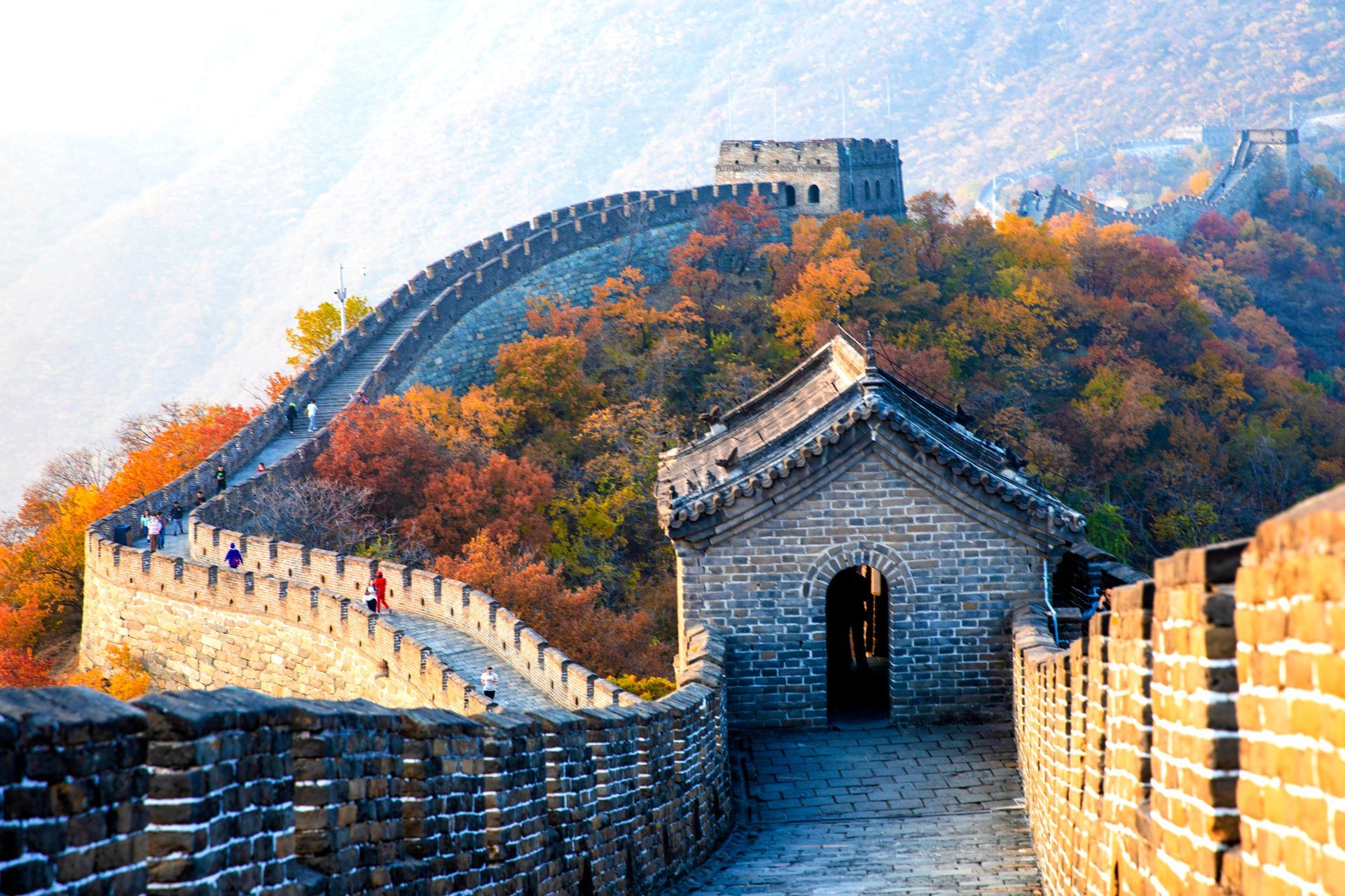 Excursión de un día a la Gran Muralla de Mutianyu, el Palacio de Verano y el Nido de Pájaro y el Cubo de Agua