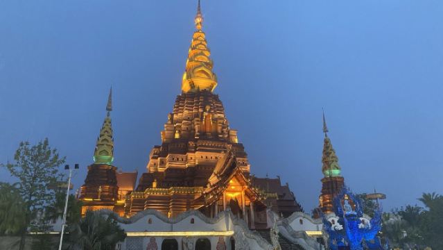 Xishuangbanna|Lembah Gajah Liar + Taman Hutan + Perkampungan Jinuo + Pagoda Emas Jinghong