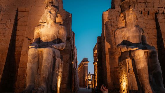 Luxor East Bank Day Tour: Karnak, Luxor Museum, and Temple Night View Experience