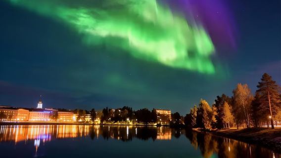 北歐芬蘭羅瓦涅米追極光2-8人中文小團一日遊