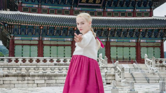 韓国ソウル(서울)景福宮旅行写真【写真を撮る】