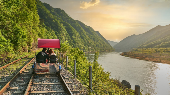 [Đảo Nami] Tour Đảo Nami + Xe Đạp Đường Sắt Trong Ngày