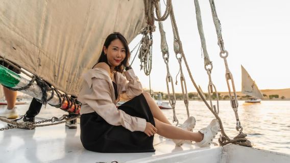 Aswan Private tour to Botanical garden with Felucca ride on Nile River