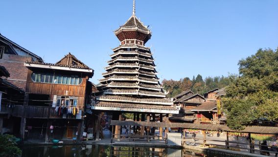 Guilin: Tiket kampung Dong Zhaoxing dengan pemindahan