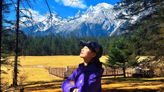 Yulong-Schneeberg Tannenwaldplateau + Blue Moon Valley Tagesausflug [Später Start 6-8 Personen-Kleingruppe] Kein Ticketkampf