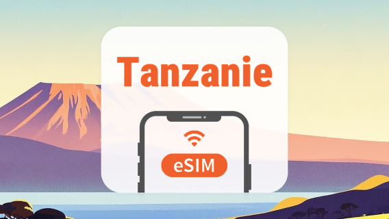 Tanzanie eSIM | Toutes les IA | 1–30 Jours | Code QR
