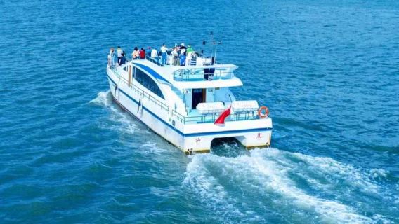 Excursión en yate de lujo en Shanwei, Guangdong [opcional: salida en lancha a la isla Jiangmu/experiencia de pesca en el mar]