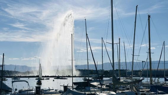 Switzerland Geneva - Nyon - Pekan Tepi Tasik - Teres Istana Percuma - Sewaan peribadi berbahasa Cina - Perjalanan Eksklusif