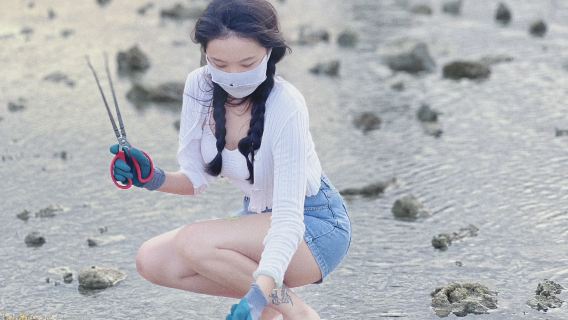 海南三亞鹿回頭趕海體驗/親子團建優選【教練全程陪同+提供趕海工具使用+趕海不限時】