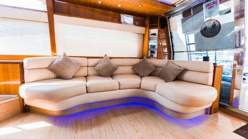 Sightseeing Yacht Cruise in Dubai Marina Transport Passes 9