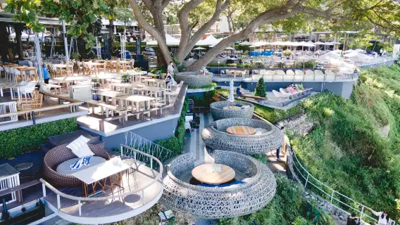 泰國芭堤雅必打卡網紅懸崖餐廳The Sky Gallery｜盡享浪漫海景懸崖落日｜代訂位（費用可折抵部分餐費）