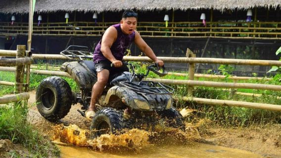 Boracay ATV Ride , Zipline , Kayaking, Cold Springs with Hot Kawa Half Day Package