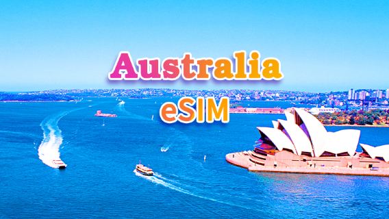 Australia |5G/4G eSIM|Daily package/data package|Natural day billing|1-30 days|QR code