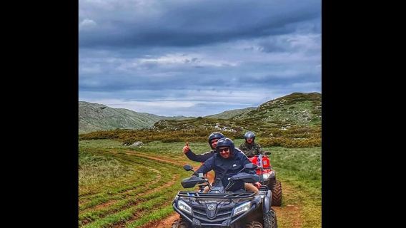 Sepeda ATV Quad Galicica, dari Ohrid.