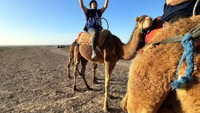 มาร์ราเกช: ขี่รถเอทีวีและขี่อูฐพร้อมอาหารค่ำในอากาเฟย์