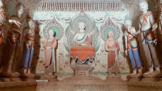Dunhuang tour giornaliero: Grotte dei Mille Buddha occidentali e Yumen Pass (servizio in cinese)