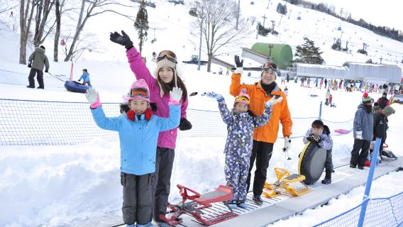 冬季滑雪二日遊｜苗場滑雪・清津峡・八海山・果園採果｜東京出發