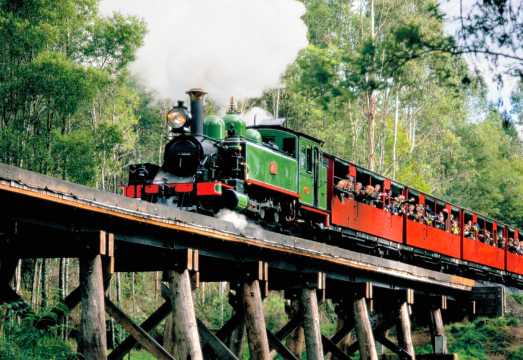 [March Off-Season Promotion] Melbourne Puffing Billy Steam Train + Phillip Island Penguin Island Day Trip AUD 136.59