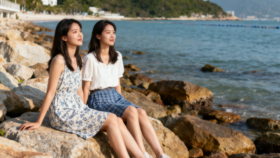 深圳較場尾旅拍【跟拍攝影親子照情侶閨蜜兒童跟拍家庭旅拍】