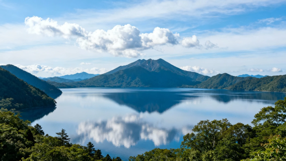 支笏湖+定山溪溫泉+名湯、美谷、河童傳說+中文小團
