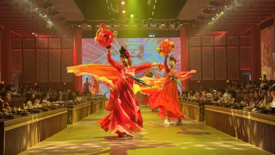 Lạc Dương, Hà Nam - Tiệc Hoàng Đế Võ (Chi nhánh Tây Công) [Ẩm thực cung đình + Múa nhạc cung đình + Trải nghiệm tiệc cung đình đắm chìm]